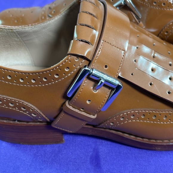 MICHAEL Michael Kors Brown Leather Oxfords (Unworn) - Picture 8 of 13